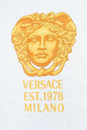 Versace T-Shirt mit Logo