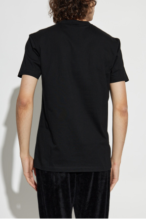 Versace T-Shirt mit glänzenden Applikationen