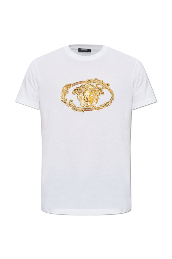 T-shirt with shimmering sequins, zdjęcie 1 T-shirt with shimmering sequins od Versace