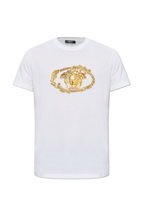 T-shirt with shimmering sequins