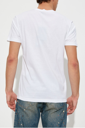Versace Camiseta con lentejuelas brillantes