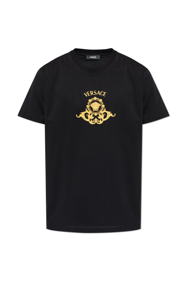 T-shirt with print od Versace
