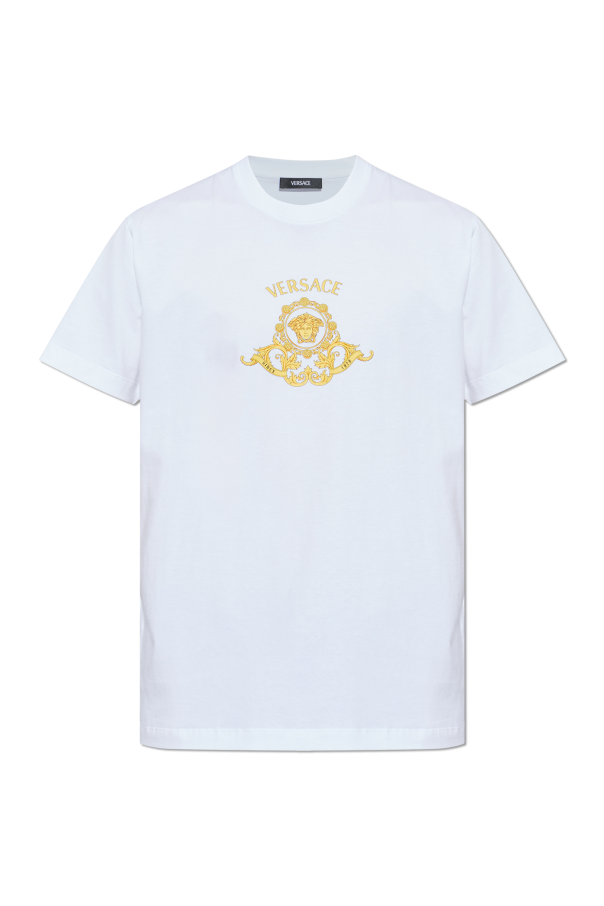 T-shirt with print od Versace