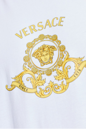 Versace T-Shirt mit Aufdruck
