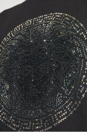 Versace T-shirt with shimmering appliqués