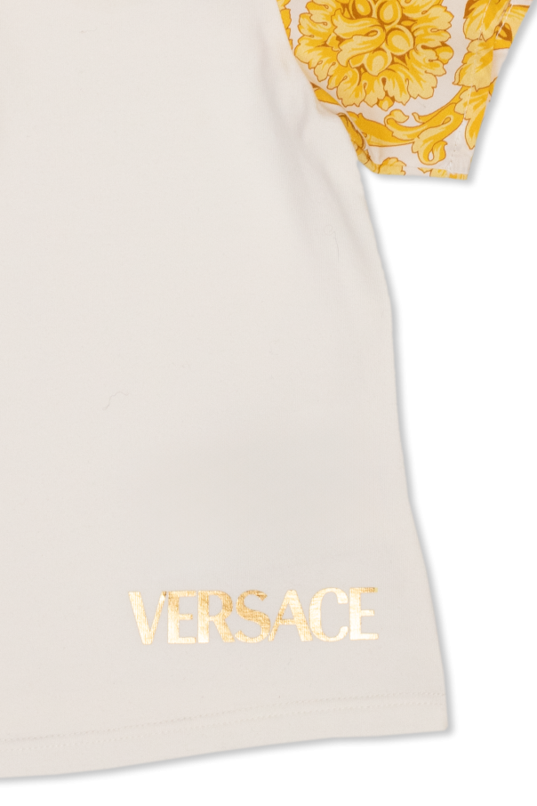 Versace Kids philipp plein dollar print hoodie item
