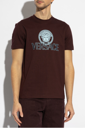 Versace T-shirt with printed logo