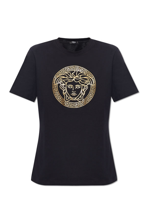 Versace Vision Of Super Kids TEEN Super Circus short-sleeve T-shirt Schwarz