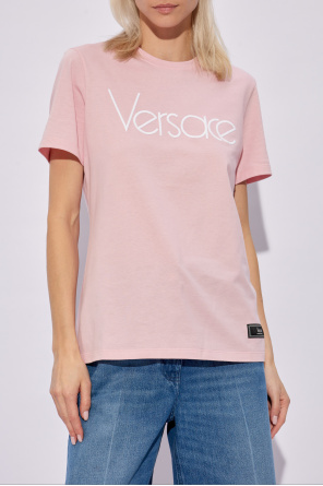 Versace T-shirt z logo