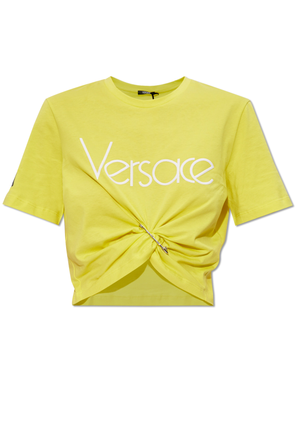 Top with logo od Versace
