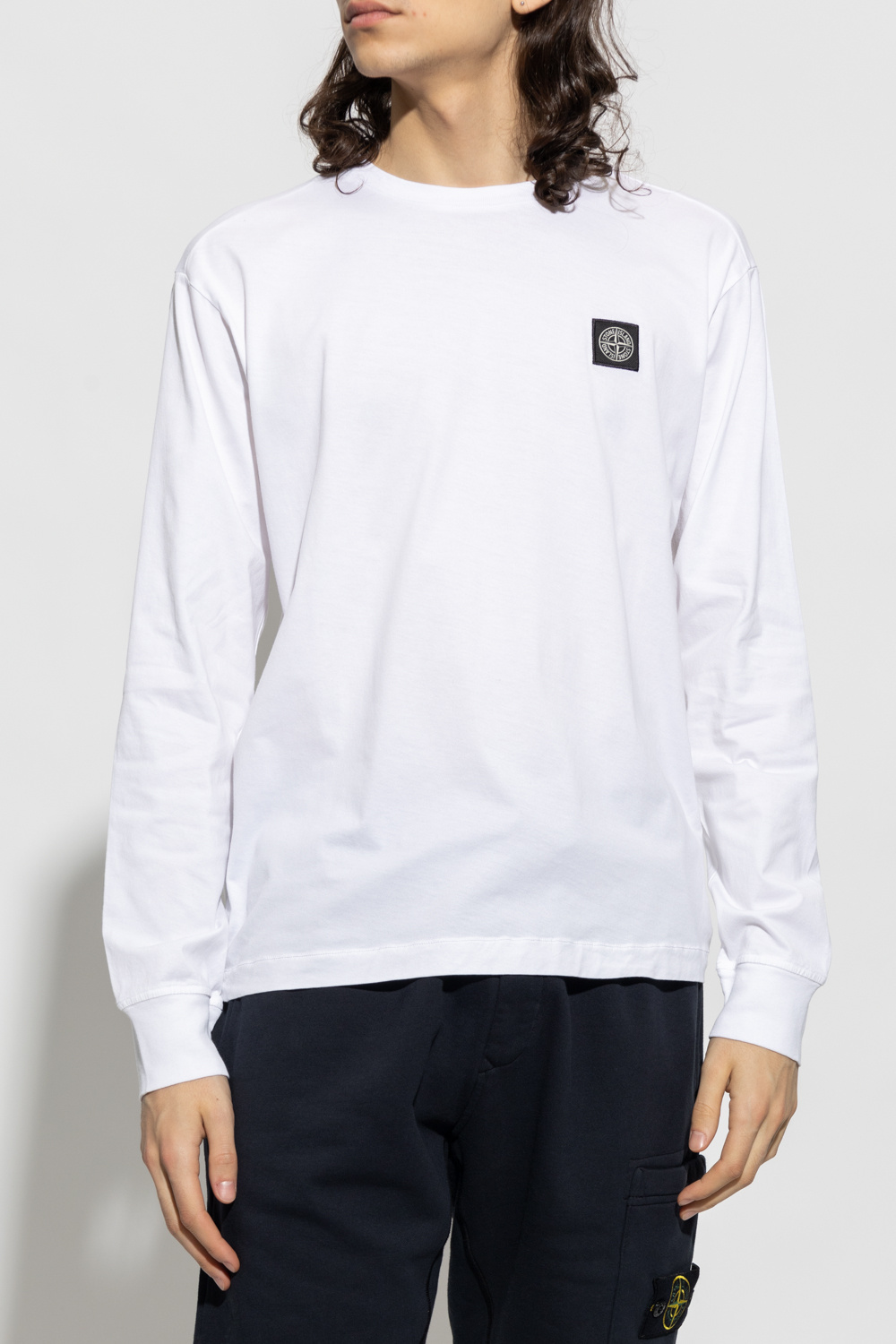 Stone Island T-shirt with long sleeves