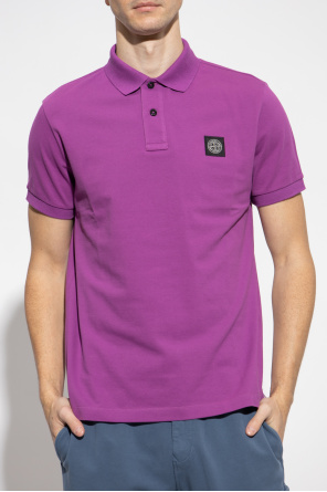Stone Island Patched polo shirt