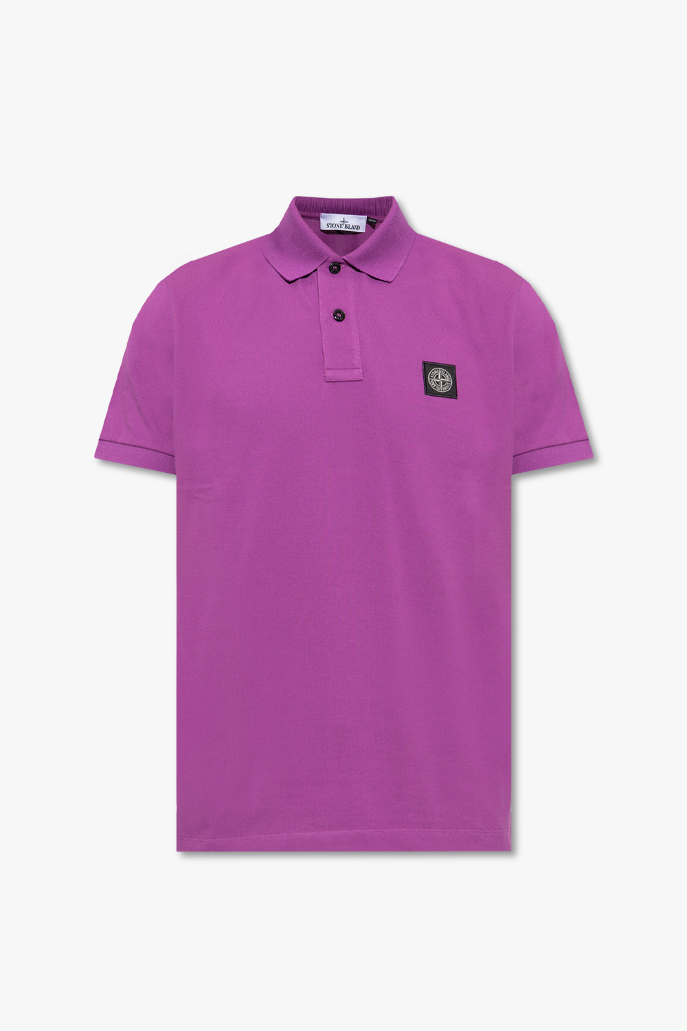 Stone Island Patched polo shirt