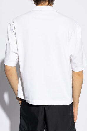 Versace Camiseta con estampado colorido