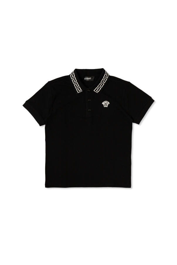 Versace Kids Cotton Polo by Versace Kids