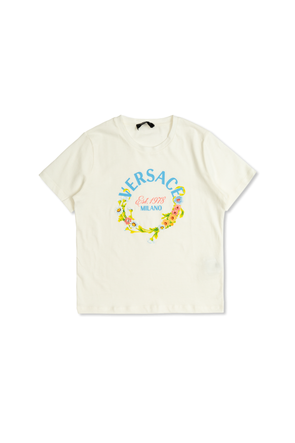 Logo T-shirt, zdjęcie 1 Logo T-shirt od Versace Kids