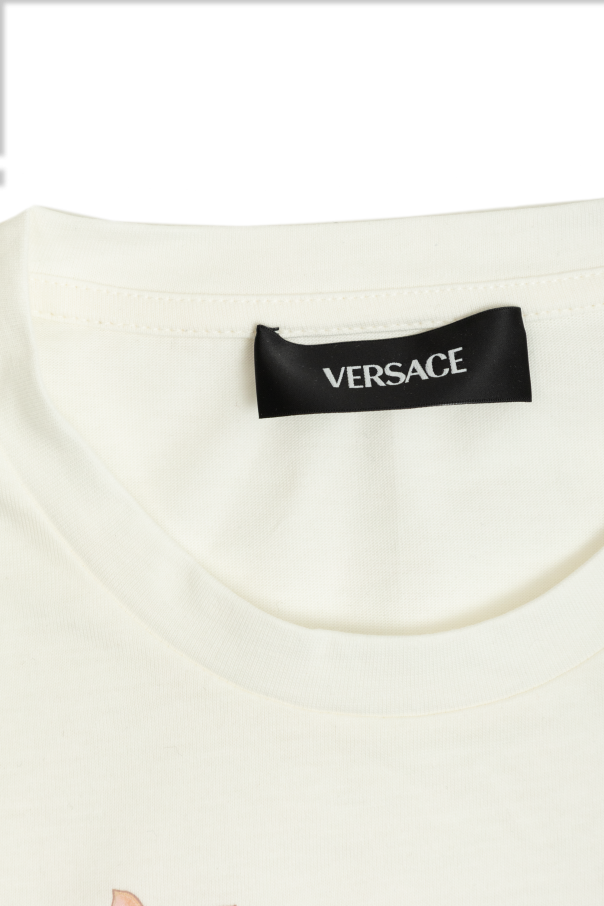 Versace Kids T-shirt z nadrukiem charakterystycznej głowy Meduzy