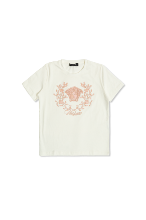 T-shirt z nadrukiem charakterystycznej głowy Meduzy