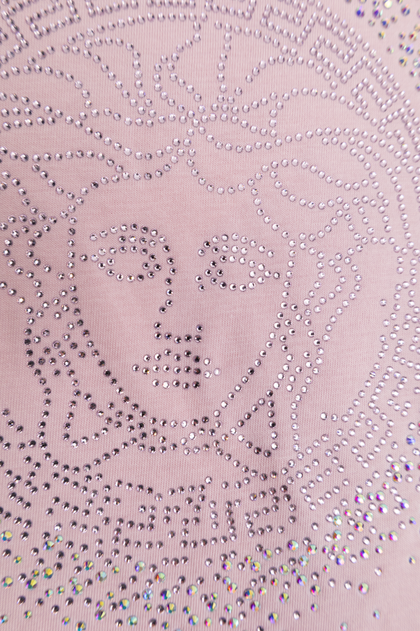 Versace Kids T-shirt with shimmering appliqués