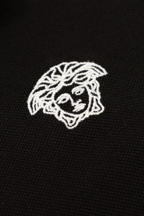Versace Kids Polo mit Medusakopf