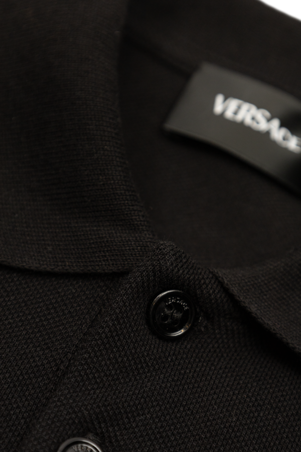 Versace Kids Polo mit Medusakopf