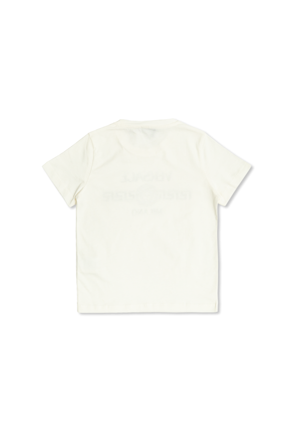 Versace Kids T-shirt with printed logo