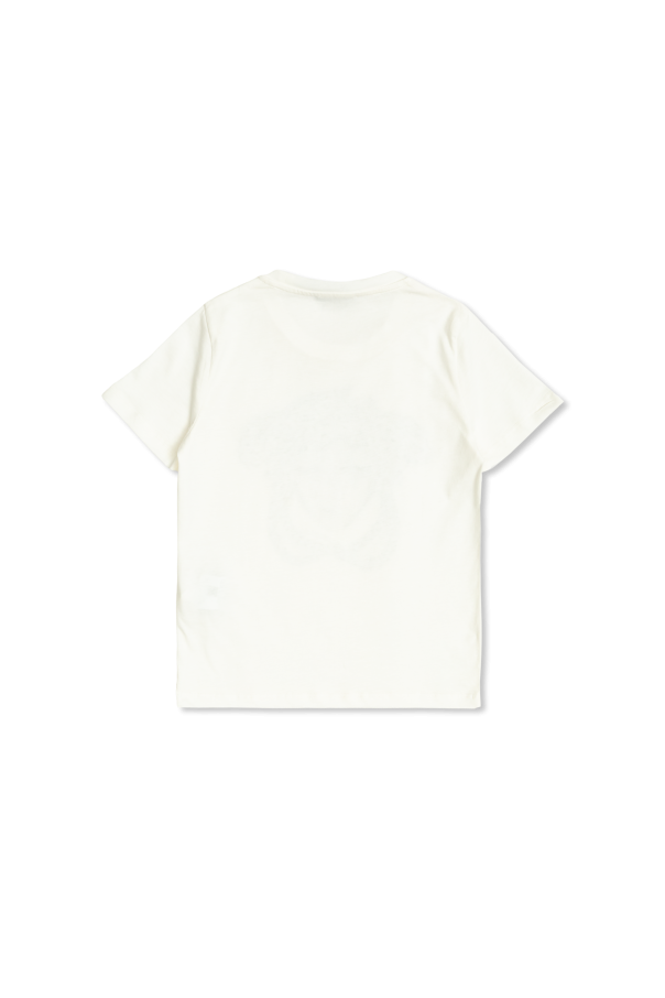 Versace Kids T-shirt with shimmering appliqués