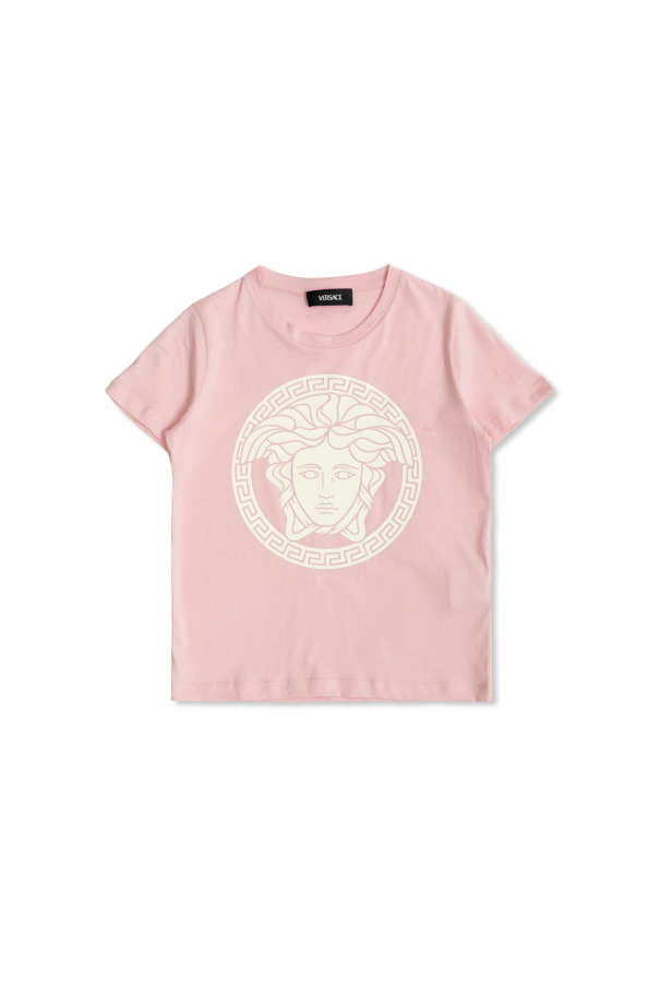 T-shirt with printed logo, zdjęcie 1 T-shirt with printed logo od Versace Kids