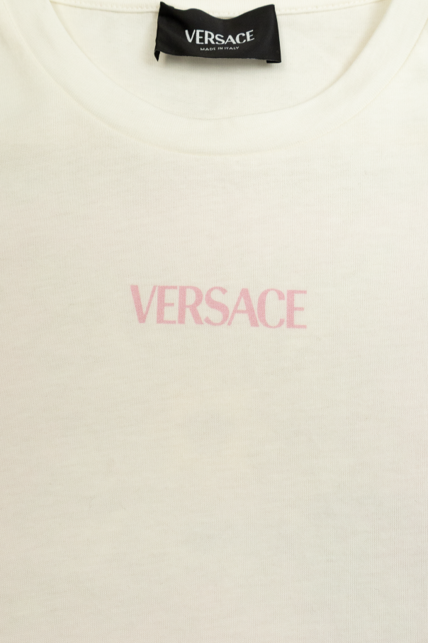 Versace Kids Camiseta con logo