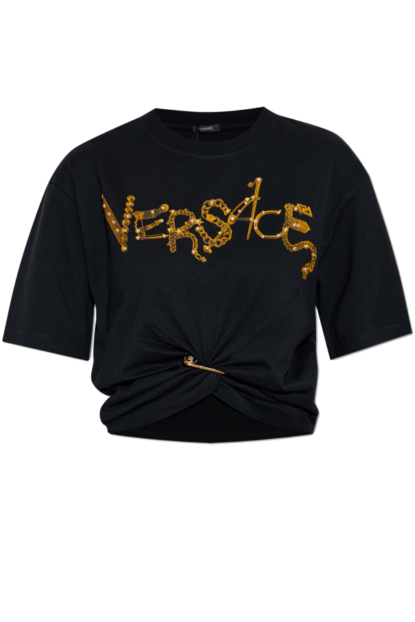 T-shirt with logo od Versace