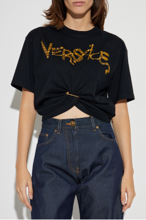 Versace Camiseta com logo
