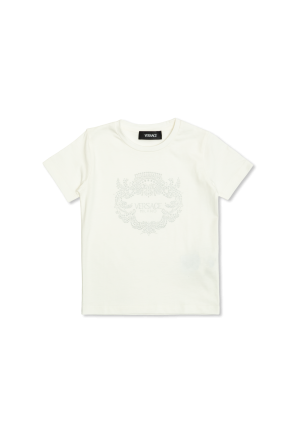 T-shirt z połyskującym nadrukiem