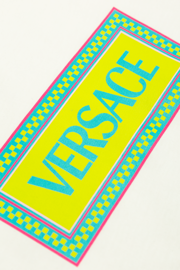 Versace Kids T-shirt with printed logo
