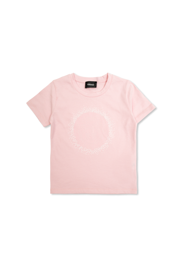 Cotton T-shirt od Versace Kids