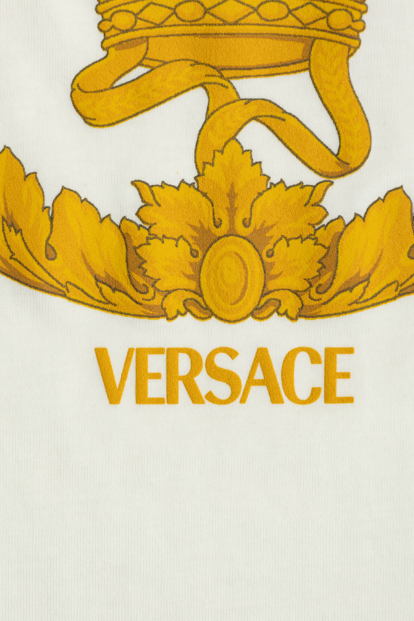 Versace Kids T-shirt z nadrukiem charakterystycznej głowy Meduzy