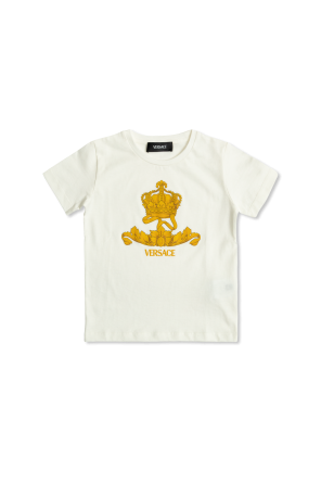 T-shirt z nadrukiem charakterystycznej głowy Meduzy