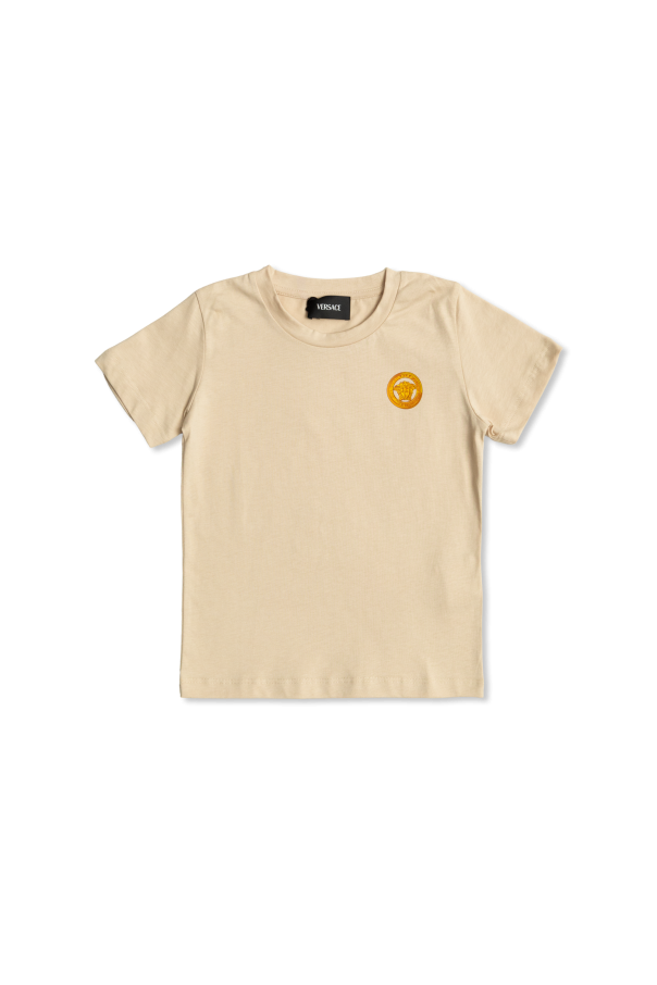 T-shirt with printed logo od Versace Kids