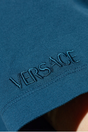 Versace Polo de algodón