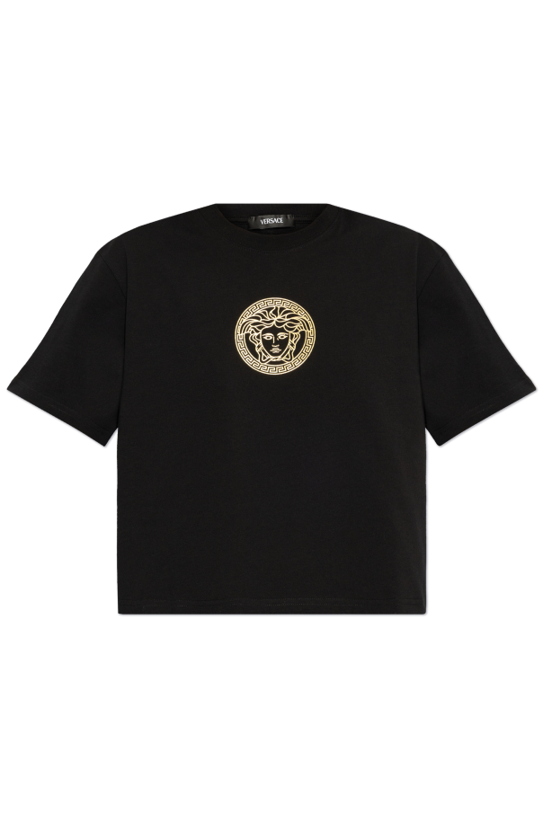 Versace T-shirt with Medusa head