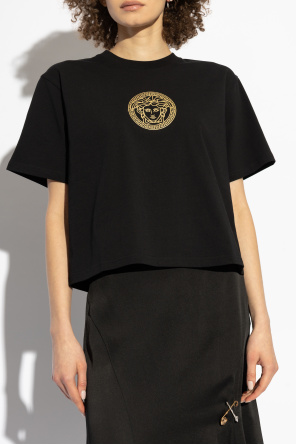 Versace T-shirt with Medusa head