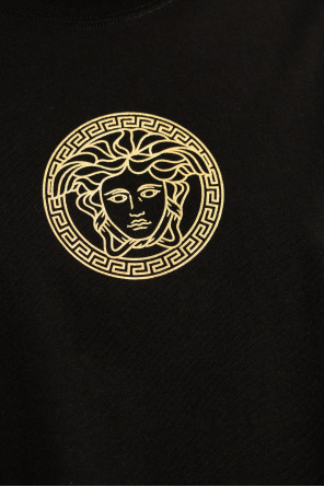 Versace T-shirt with Medusa head