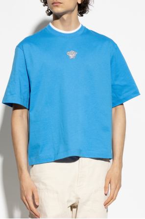 Versace T-shirt mit charakteristischem „Medusa“-Kopf