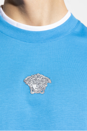 Versace T-shirt mit charakteristischem „Medusa“-Kopf