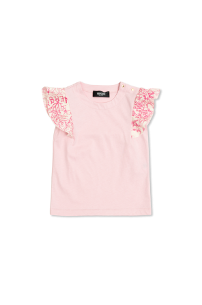 T-shirt z dekoracyjnymi rękawami