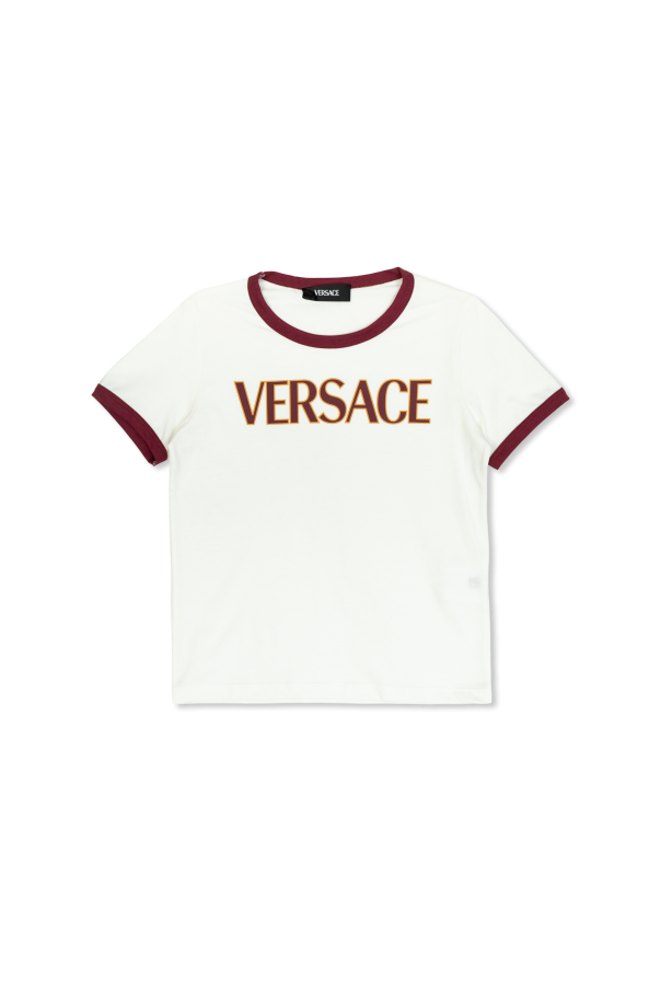 T-shirt with logo, zdjęcie 1 T-shirt with logo od Versace Kids