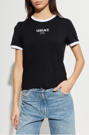 Versace Top with print