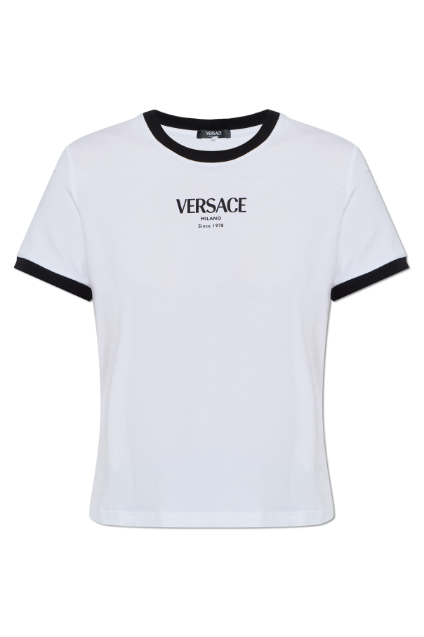 T-shirt with logo od Versace
