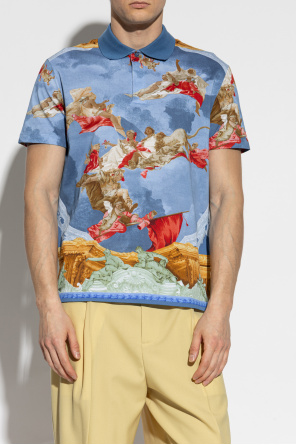 Versace Polo shirt with print