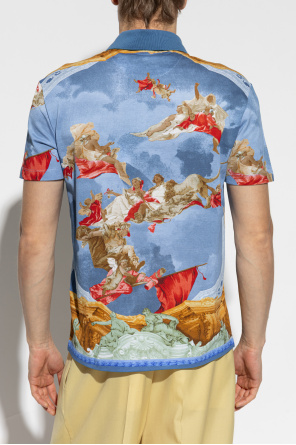 Versace Polo shirt with print