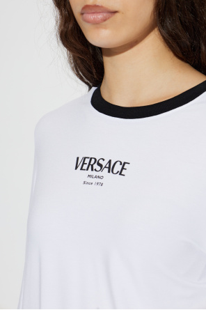 Versace Camiseta con logo